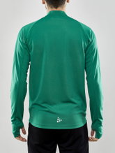 Craft Training Jacket Evolve Full Zip - durable mid-layer jacket made of stretch material - green Men